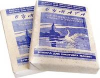 Бумага потребительская (писчая), газетная А4 КОНДОПОГА, 48,8г/м, 500л/уп.