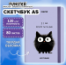 Скетчбук FUNSTER (145*203мм), белая бумага 120г/м2, 80л., резинка, твердый, в ассортименте