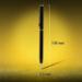 Ручка подарочная шариковая Brauberg "Slim Black", корпус черный, 0,7мм, синяя