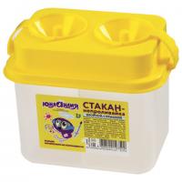 Стакан-непроливайка "ЮНЛАНДИЯ" двойной, с крышками