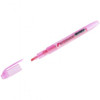 Текстмаркер Crown "Multi Hi-Lighter" 1-4мм, розовый
