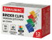 Зажимы для бумаг BRAUBERG, КОМПЛЕКТ 12шт., 19мм (60 листов), цветные, картонная коробка