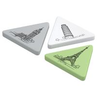 Резинка стират. Berlingo "Triangle XL" (55*55*9мм), треугольный, термопластичная резина