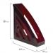Стойка-угол BRAUBERG "Office style" 245х90х285мм, тониров. красный