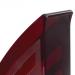 Стойка-угол BRAUBERG "Office style" 245х90х285мм, тониров. красный