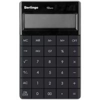 Калькулятор Berlingo "Power TX", 12 разр., двойное питание (165*105*13мм), антрацит