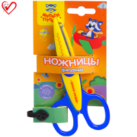 Ножницы детские, фигурные Мульти-Пульти "Приключения Енота" 14см