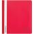 Скоросшиватель пластиковый А5 (МАЛЕНЬКИЙ, ТЕТРАДНЫЙ ФОРМАТ), красный