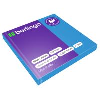 Блок самокл. Berlingo "Ultra Sticky" (75*75мм), 80л., синий неон