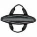 Сумка портфель HEIKKI ULTRA (ХЕЙКИ) с отделением для ноутбука 15,6", Total black, черная (28х39х3см)