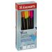 Ручка шарик. Luxor "Stick Soft Touch" синяя, 0,7мм, корпус ассорти