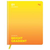 Дневник школьный 1-11кл., 48л BG "Gradient", иск. кожа, печать, цветн. срез, ляссе, в ассортименте