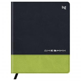 Дневник школьный 1-11кл., 48л BG "Комбо", иск. кожа, комбин. материалов, тиснение фольгой, ляссе, в ассортименте