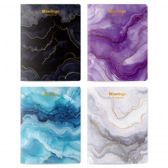 Тетрадь А4 48л. клетка Berlingo "Golden Shade", 80г/м2, софт-тач, ассорти