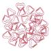 Скрепки фигурные 25мм, MESHU "Little Hearts", 30шт.