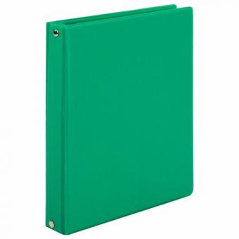 Тетрадь на кольцах А5 Brauberg 80л (180*220мм) клетка, обложка ПВХ, зеленый