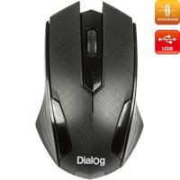 Мышь беспроводная Диалог, черная, в ассортименте
