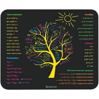 Коврик для мыши Defender Sticker/School, в ассортименте