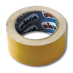 Двухсторонний скотч Unibob (50мм*10м), основа-полипропилен