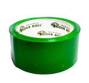 Скотч  Nova Roll/Unibob (48мм*66м), упаковочный (50мкм), зеленый