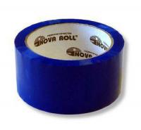 Скотч Nova Roll/Unibob (48мм*66м), упаковочный (50мкм), синий