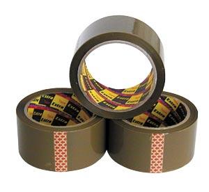 Скотч Nova Roll/Unibob (48мм*66м), упаковочный (50мкм), коричневый