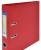 Папка-регистратор, 50мм, красная, ПВХ (PP) покрытие, карман