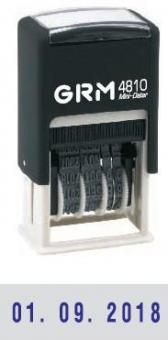 Датер-мини GRM 4810Bank (120Bank), месяц цифрами, высота символов 3мм