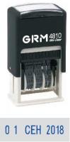 Датер-мини GRM 4810Rus (120Rus), месяц буквами, высота символов 3мм