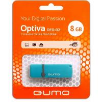 Флэш-диск 8ГБ, USB Qumo "Optiva", синяя