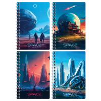 Записная книжка А6 ArtSpace/BG/Hatber 80л., на гребне, в ассортименте