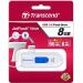 Флэш-диск 8ГБ, USB 3.1 Transcend 790, бело-синяя