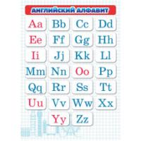 Карточки шпаргалки "Английский алфавит" (148*210мм)