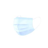 Маска для лица защитная, одноразовая, трехслойная, из нетканных материалов